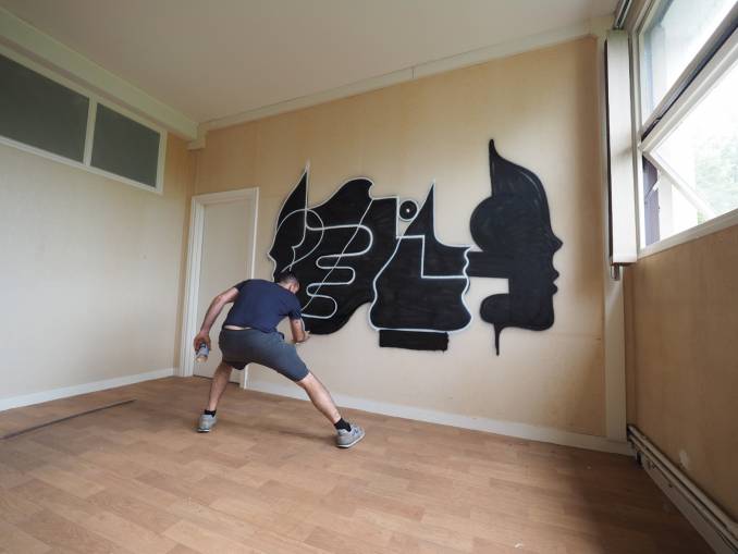 goddog - street art avenue - dedale - flop - vannes