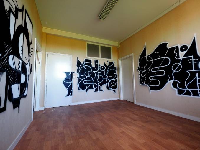 goddog - street art avenue - dedale - flop - vannes