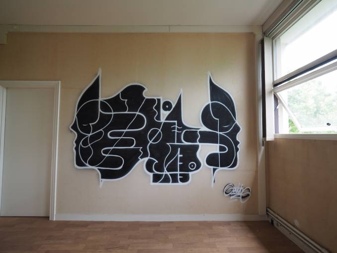goddog - street art avenue - dedale - flop - vannes