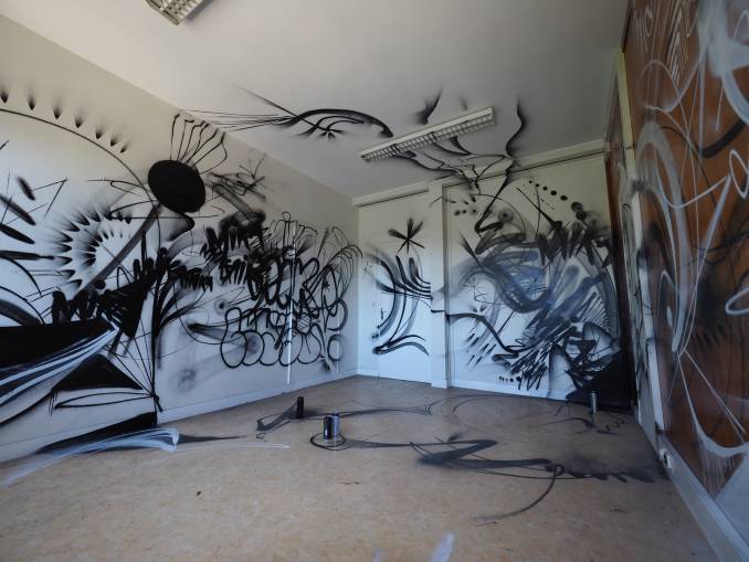 mika - street art avenue - dedale - free zone - level2 - vannes