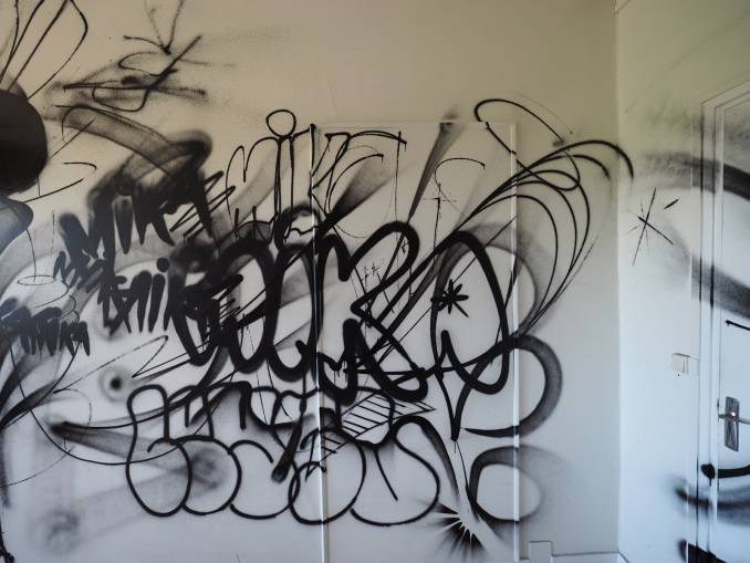 mika - street art avenue - dedale - free zone - level2 - vannes