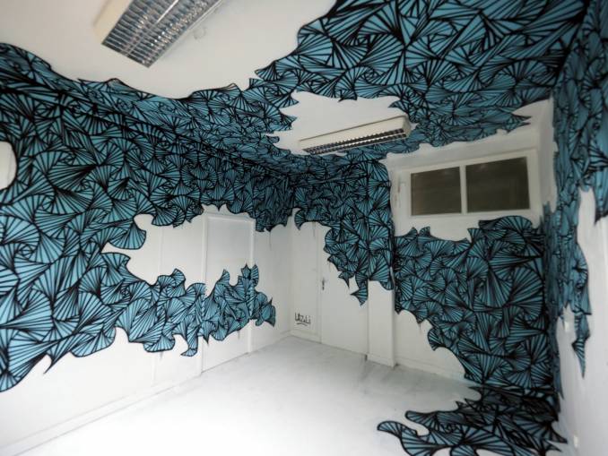 lazuli - street art avenue - dedale - vannes