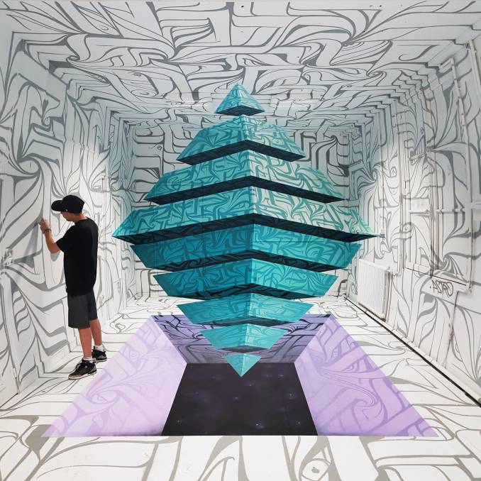astro - dedale - street art avenue - vannes