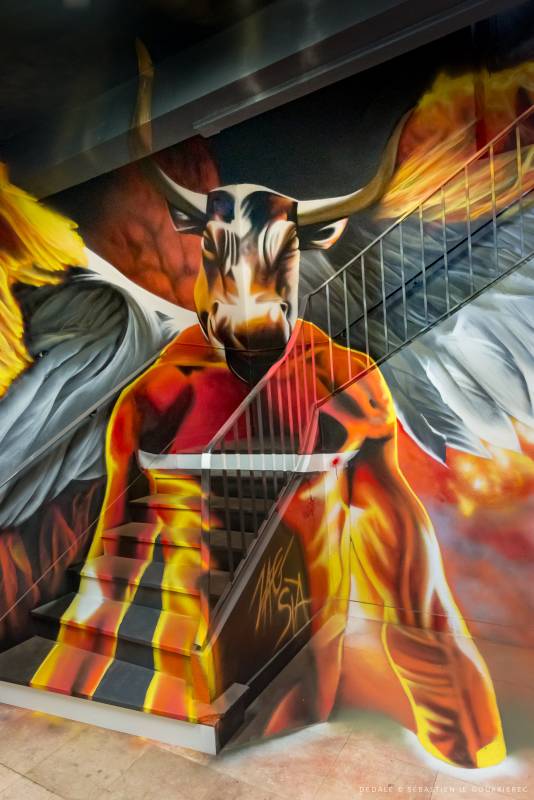 zag sia - street art avenue - dedale - vannes