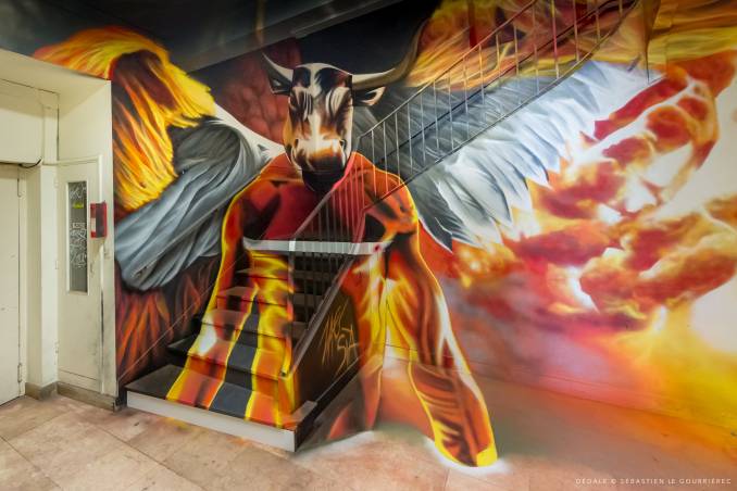 zag sia - street art avenue - dedale - vannes