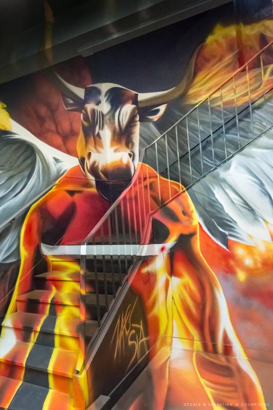 zag sia - street art avenue - dedale - vannes