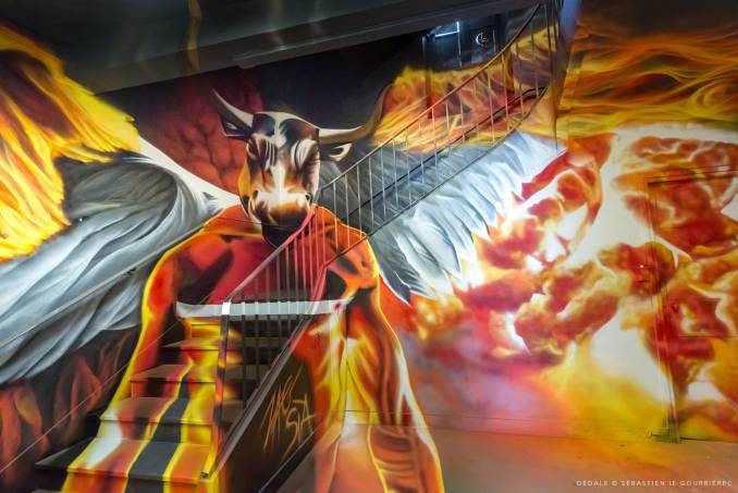zag sia - street art avenue - dedale - vannes