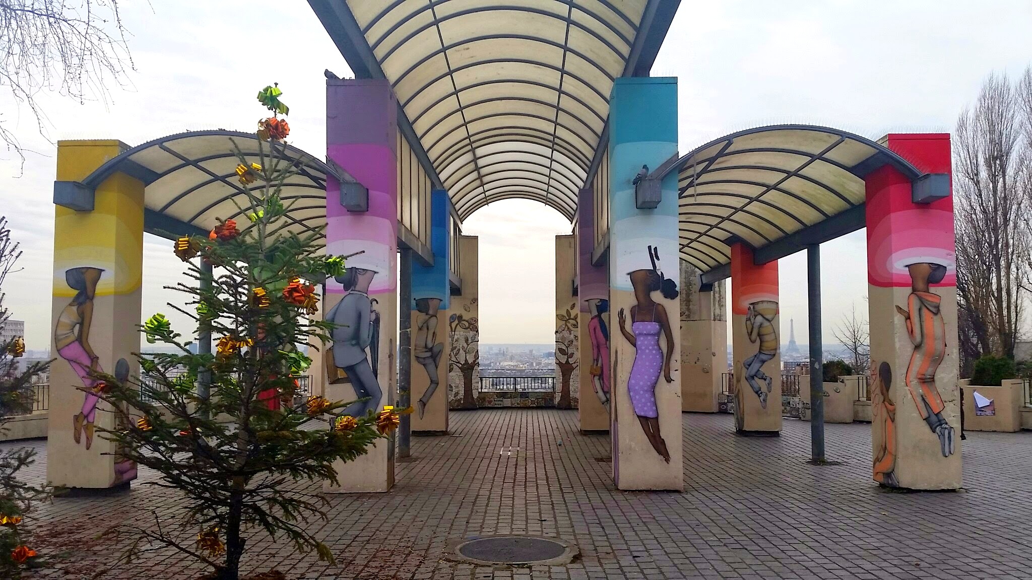 Street art paris julien seth malland paris belleville